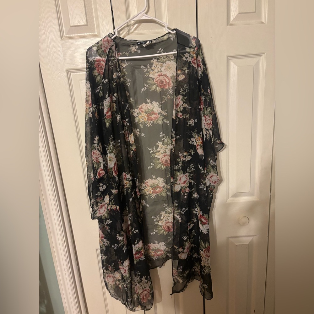 Sheer cardigan/cover